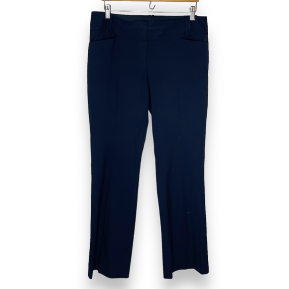 The Limited Pants - The Limited Cassidy Fit Navy Blue Career Business Dress Pants Bootcut